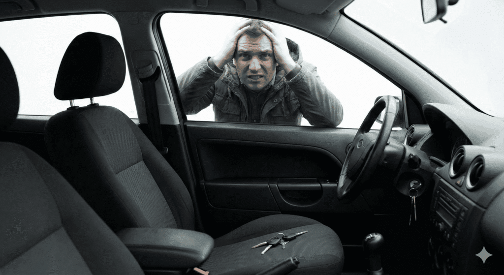 هل نسيت مفتاحك داخل السيارة؟